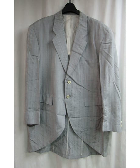 激レア 80’s COMME des GARCONS HOMME PLUS vintage 袖切り替えロングジャケット GJ-2