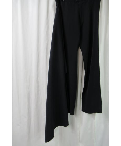 01aw yohji yamamoto femme 巻きスカート付パンツ FV-P21-142