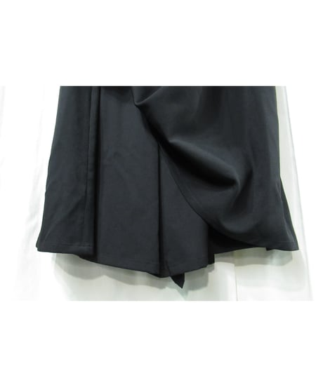 18aw yohji yamamoto femme アシメトリーデザイン サルエル ラップパンツ（FV-P07-100）