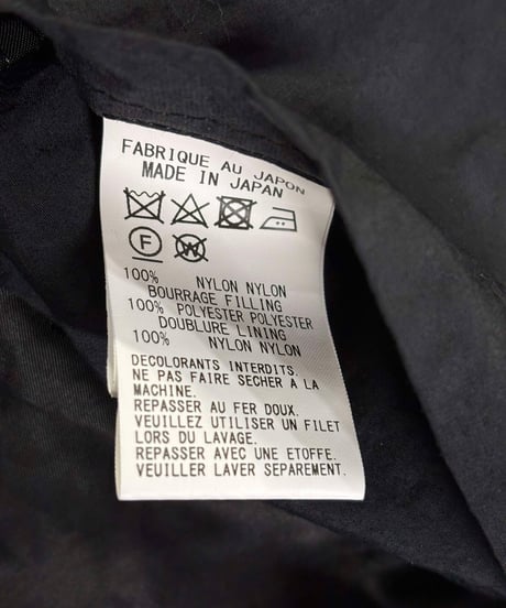 Y's yohji yamamoto ナイロンジャケット（YU-J01-600）