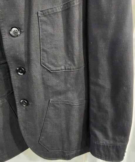 2009aw yohji yamamoto pour homme 黒 ミリタリーデザインジャケット （HZ-Y22-004）