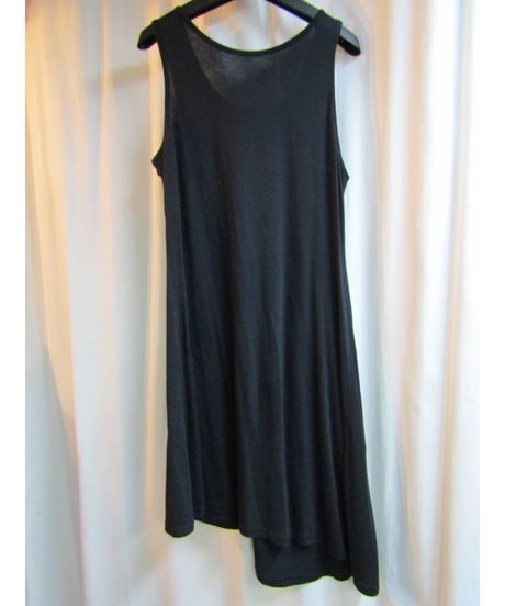 Y's yohji yamamoto フロントデザインアシメトリーワンピース YO-T07-261