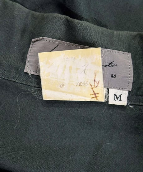 1980's yohji yamamoto pour homme vintage デザインブラウス（H-B-139xxx）