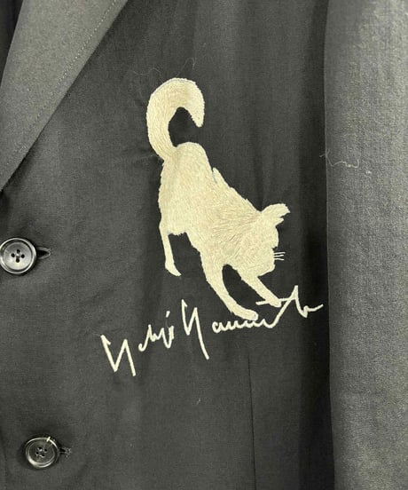 2018AW yohji yamamoto pour homme 1990SS REPLICA 犬刺繡ジャケット（HV-J68-528）