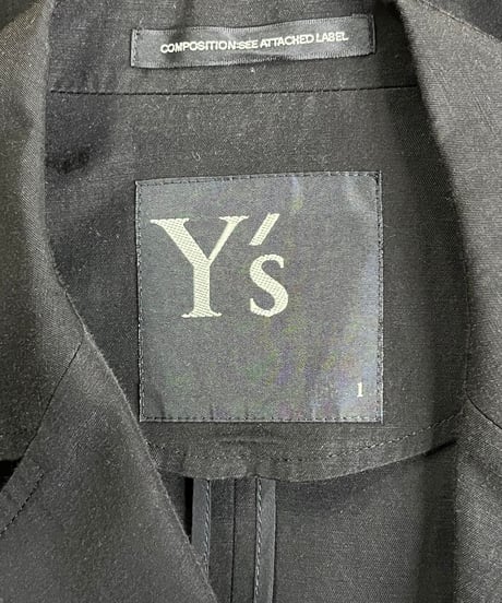 Y's yohji yamamoto 3釦ジャケット（YT-J11-213）