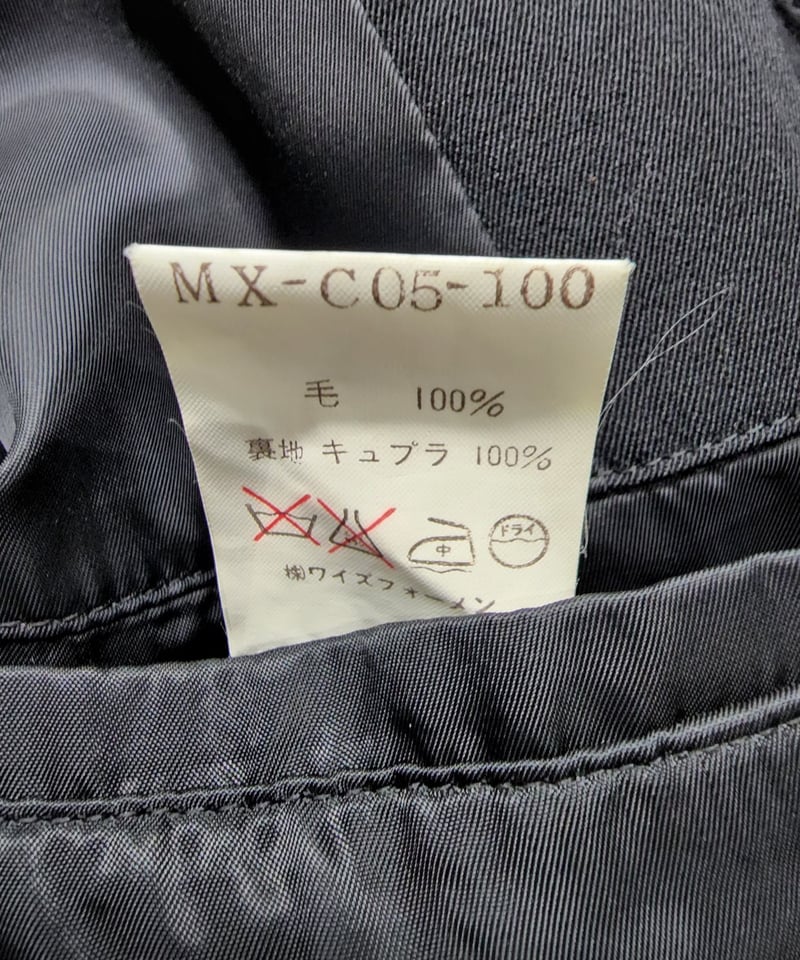 Y's for men yohji yamamoto 黒 ウールギャバジン デザイン Y's for men yohji yamamoto 黒 ウールギャバジン デザイン
