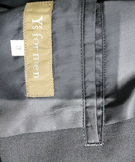 Y's for men yohji yamamoto  黒 ミリタリージャケット （ME-J10-100)