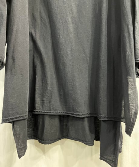 2023SS yohji yamamoto pour homme ロングカットソー（HZ-T92-999）