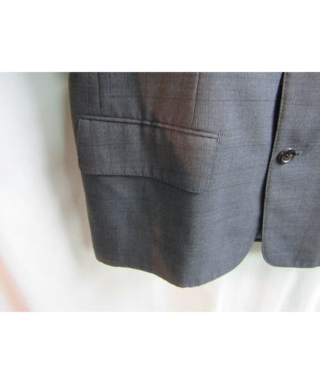90’s Y's for men yohji yamamoto vintage 2つ釦チェックスーツ ME-X01-106