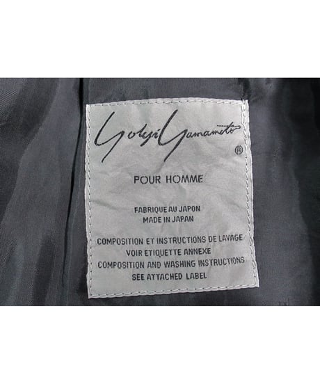 19aw yohji yamamoto pour homme 1994-1995 AW REPLICA 2wayワイドパンツ HC-P36-532