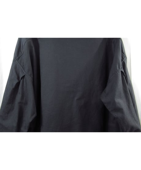 BLACK Scandal yohji yamamoto pour homme ラグランスリーブデザイン コットンブラウス（HR-B12-005）