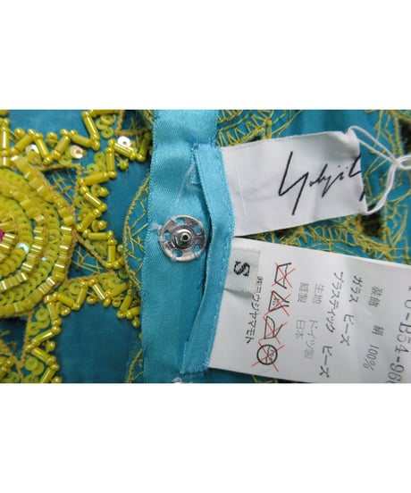 激レア！ 97ss yohji yamamoto femme vintage ビーズブラウス FU-B54-966