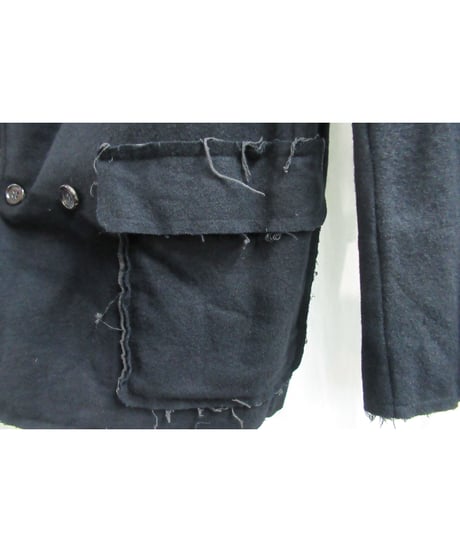 AD1994 COMME des GARCONS HOMME PLUS 縮絨 ダブルデザインジャケット PJ-04044M