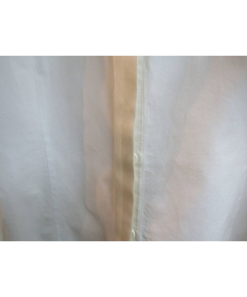 yohji yamamoto COSTUME D' HOMME フライフロント 素材切替ブラウ