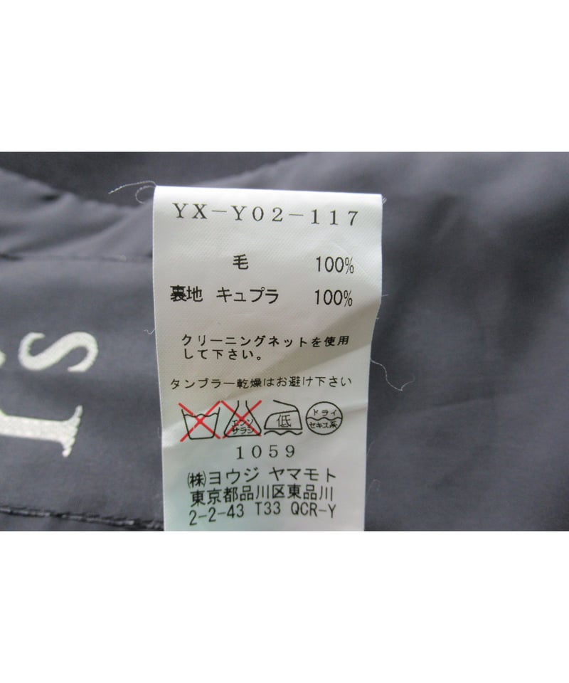 Y's yohji yamamoto ミリタリーデザイン ショートブルゾン(YX Y's yohji yamamoto ミリタリーデザイン ショートブルゾン(YX