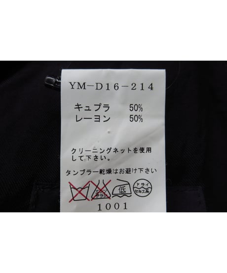 Y's yohji yamamoto ポケットデザイン ノースリーブワンピース（YM-D16-214）