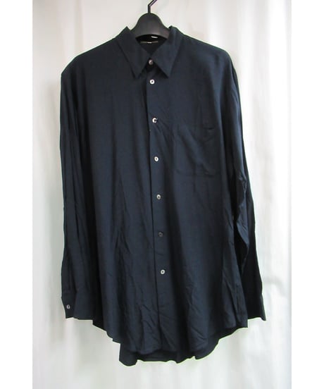 Y's for men yohji yamamoto 貝ボタンシンプルレーヨンブラウス MR-B15-204