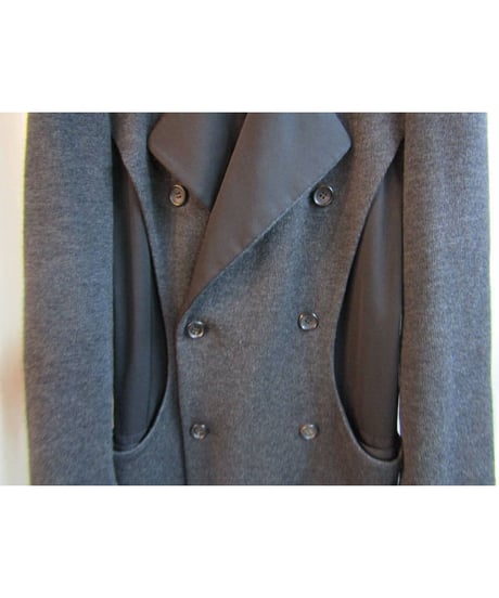 96aw yohji yamamoto femme ニット切替デザインジャケット FG-J33-102