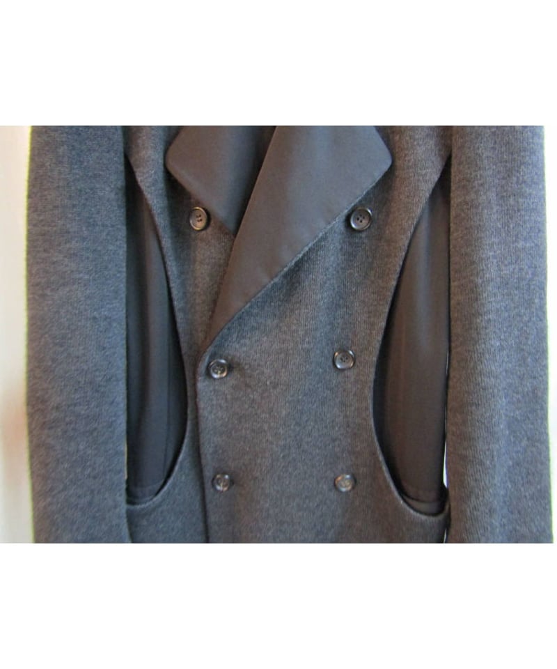 96aw yohji yamamoto femme ニット切替デザインジャケット FG-J33