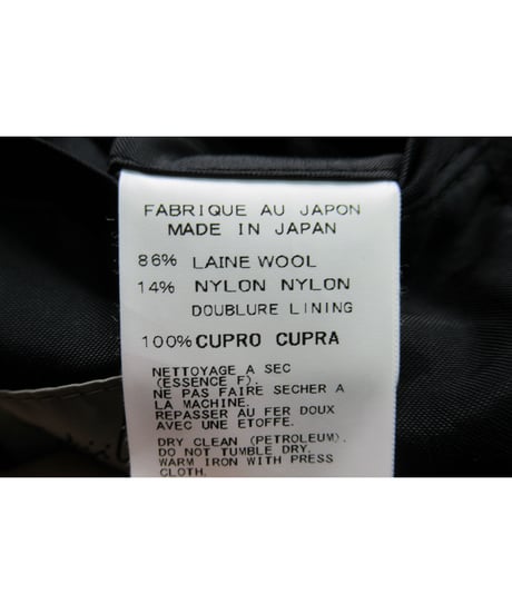 15aw yohji yamamoto pour homme フーテッドロングコート（HY-C03-135）