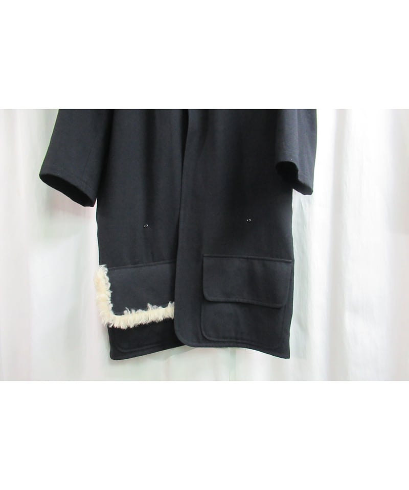 02aw yohji yamamoto femme ビッグポケットデザインロング 02aw yohji yamamoto femme ビッグポケットデザインロング