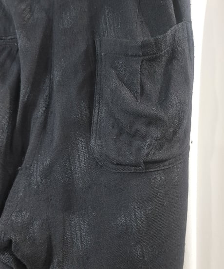 19aw BLACK Scandal yohji yamamoto pour homme ジャガードミリタリーパンツ （HC-P17-107）