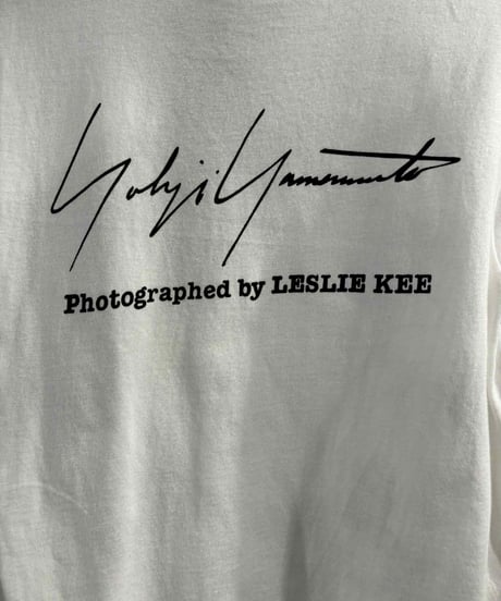 2014AW yohji yamamoto femme プリント半袖Tシャツ（FF-T92-076）