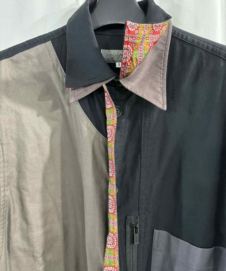 美品 2021AW yohji yamamoto pour homme ロングブラウス（HW-B57-035）