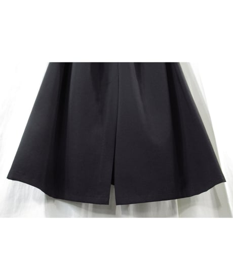 yohji yamamoto +noir バックスリット フラップポケットデザイン ロングスカート（NT-S01-101）