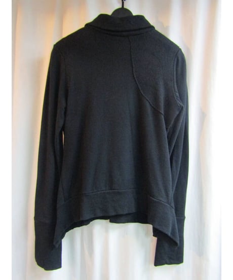 Y's yohji yamamoto 素材切り替えカットソーカーディガン YY-T18-948
