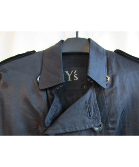 Y's yohji yamamoto ダブルロングトレンチコート YV-C01-209