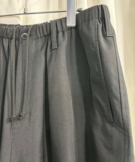 2016SS yohji yamamoto pour homme サルエルデザインパンツ (HO-P24-100)