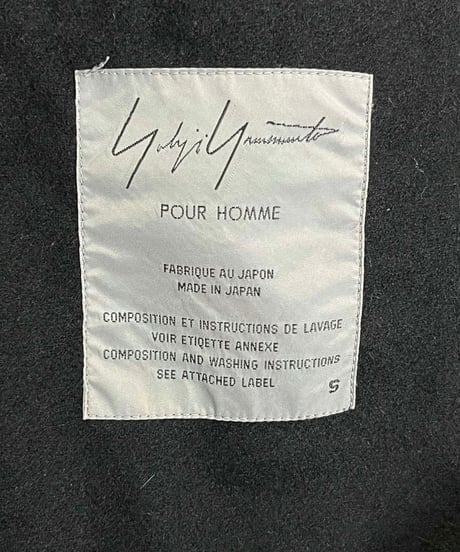 1996AW yohji yamamoto pour homme vintage 素材切り替えジャケット（HG-J45-154）