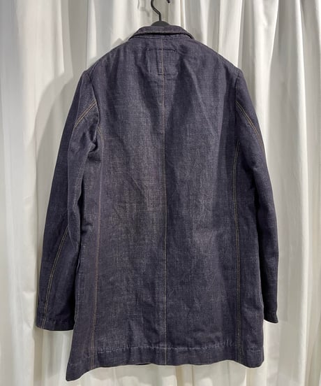 2002SS yohji yamamoto pour homme デニムジャケット（HE-J42-077）
