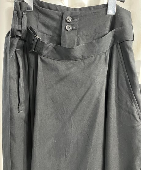 タグ付き 2020AW yohji yamamoto +NOIR ラップパンツ（NR-P03-212）