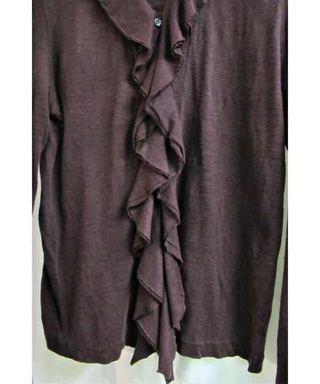 AD1997 tricot COMME des GARCONS フリルデザインカーディガン TT-100220