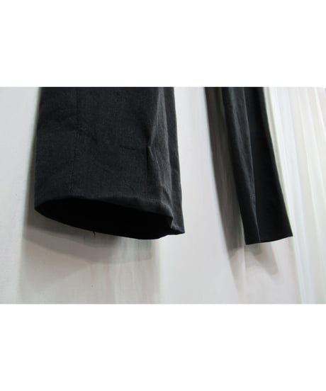 09ss yohji yamamoto pour homme バックフラップポケットデザイン テーパードパンツ（HV-P23-301）