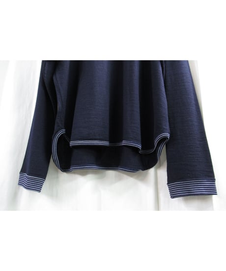Y's for men yohji yamamoto ボーダー切替ハイネックカットソー MI-T34-147