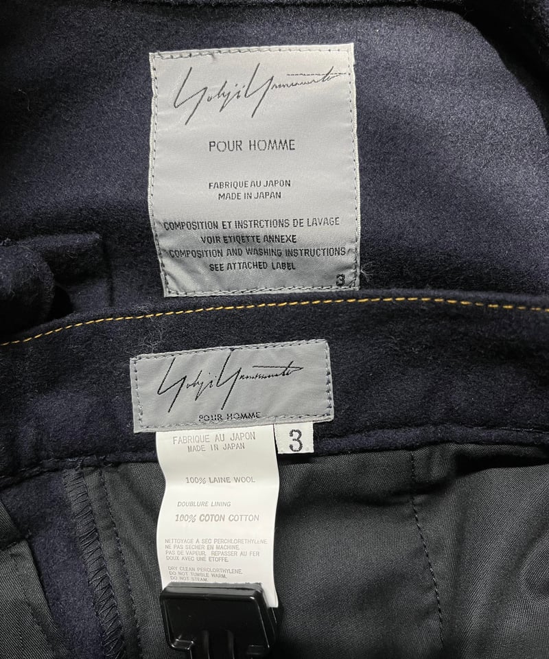 2001AW yohji yamamoto pour homme vintage ブルゾンセッ