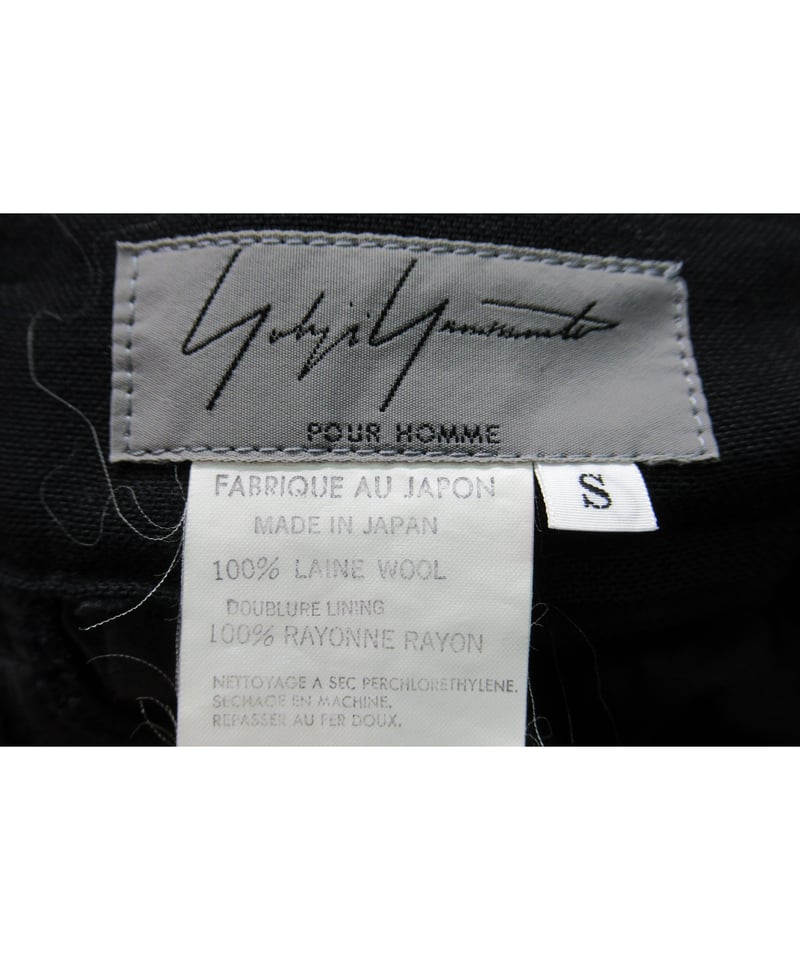 レア 93aw yohji yamamoto pour homme vintage デザインセ