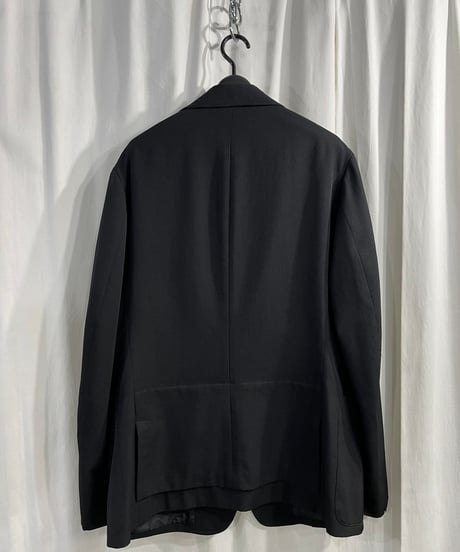 2014SS yohji yamamoto pour homme 背面2重ジャケット（HG-J43-100）