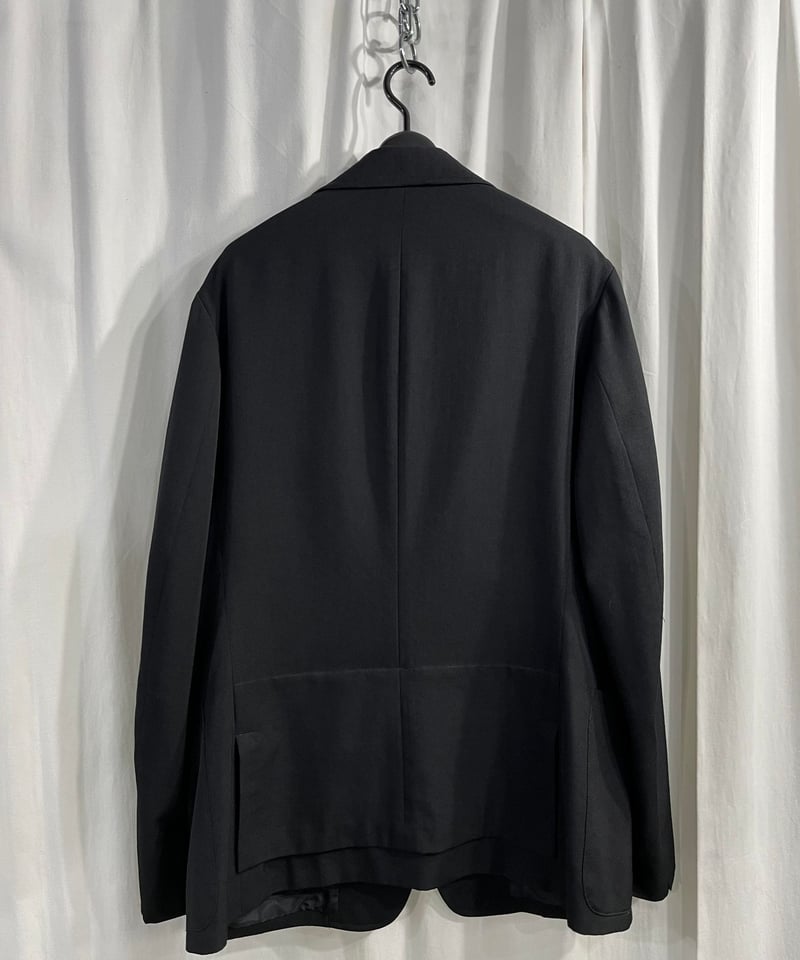 2014SS yohji yamamoto pour homme 背面2重ジャケット（HG-J