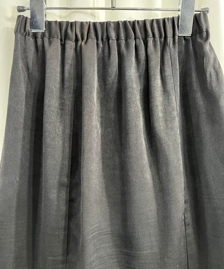 2014SS yohji yamamoto +NOIR ロングスカート（NG-S09-509）