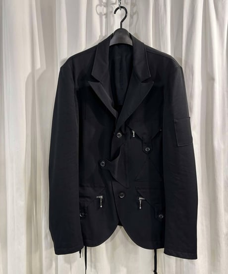 2018SS yohji yamamoto pour homme SAMPLE ファスナージャケット（HW-J93-100）