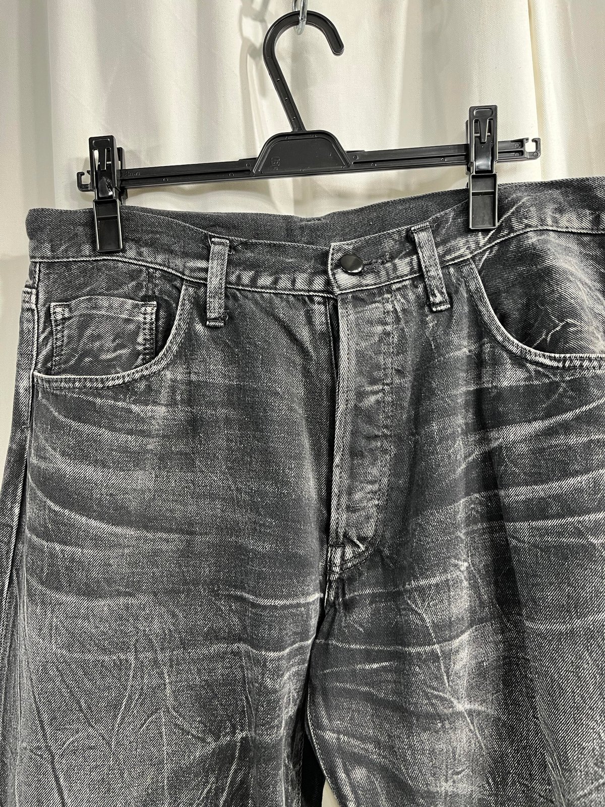 2002AW yohji yamamoto pour homme デザインデニムパンツ(HM- 2002AW yohji yamamoto pour homme デザインデニムパンツ(HM-