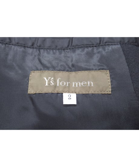 Y's for men yohji yamamoto 燕尾デザイン ステンカラー ジャケット （MN-J06-100）