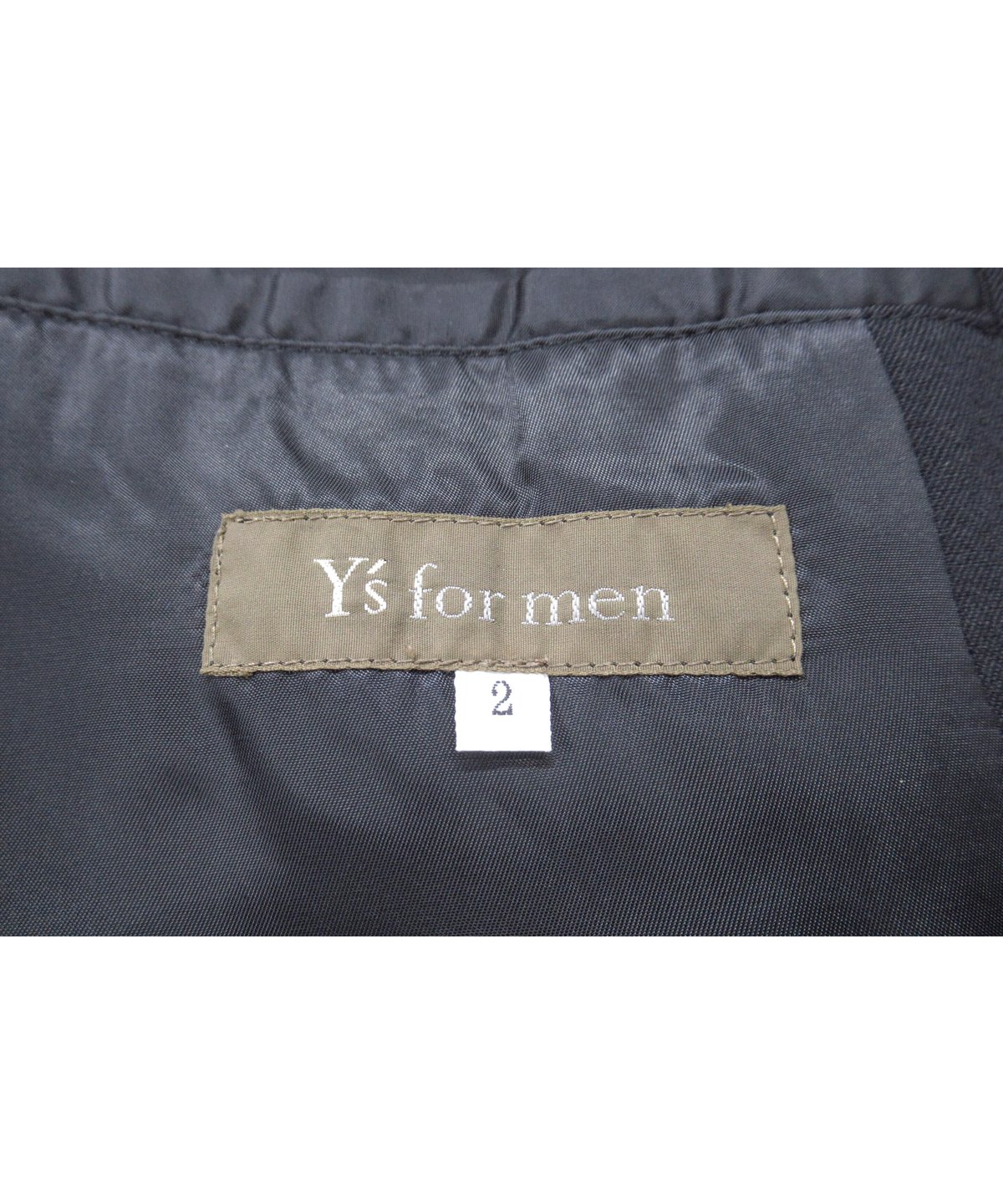 Y's for men yohji yamamoto 燕尾デザイン ステンカラー Y's for men yohji yamamoto 燕尾デザイン ステンカラー