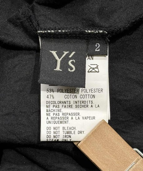 Y's yohji yamamoto デザインカットソー（YT-T14-674）