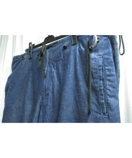 04ss yohji yamamoto pour homme 2way デニム ラップパンツ（HZ-P32-030）