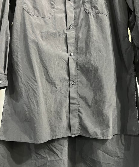 2019SS yohji yamamoto pour homme デザインロングブラウス（HH-B10-900）